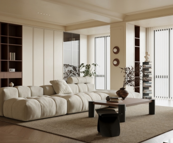 Modern A Living Room-ID:379172096