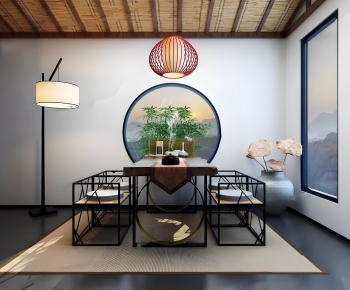 New Chinese Style Tea House-ID:577327011