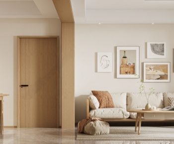 Modern A Living Room-ID:123684887