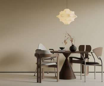 Modern Dining Table And Chairs-ID:724332091