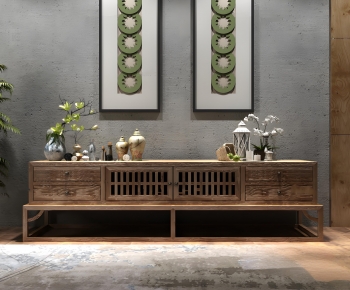 New Chinese Style TV Cabinet-ID:123310199