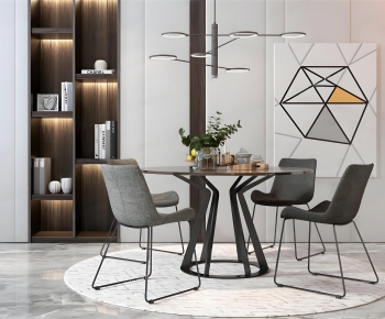 Modern Dining Table And Chairs-ID:810434105