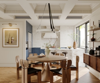 European Style Dining Room-ID:124247074