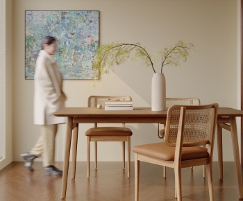 Modern Dining Table And Chairs-ID:786588917