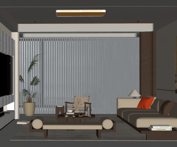 Modern A Living Room-ID:832767964
