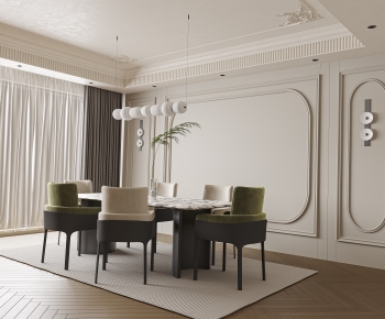 French Style Dining Room-ID:444904096