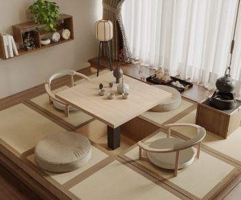 New Chinese Style Tea Tables And Chairs-ID:367053994