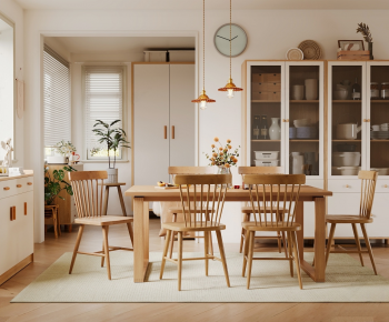 Modern Dining Table And Chairs-ID:333359277