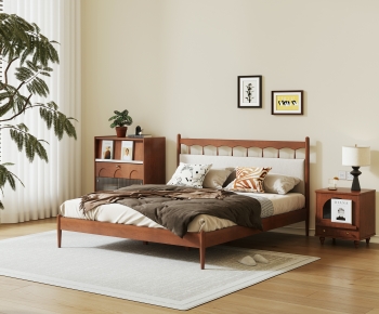 French Style Double Bed-ID:728549007