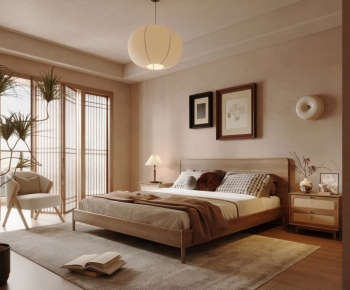 Japanese Style Bedroom-ID:235033993