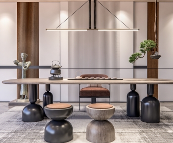 Modern Tea Tables And Chairs-ID:444174051
