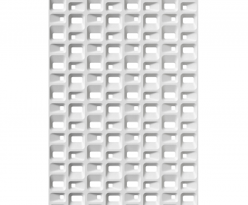 Modern Cement Brick Screen Partition-ID:647499659