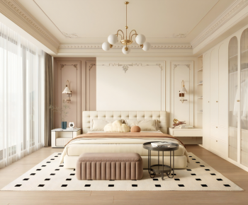 French Style Bedroom-ID:566369066