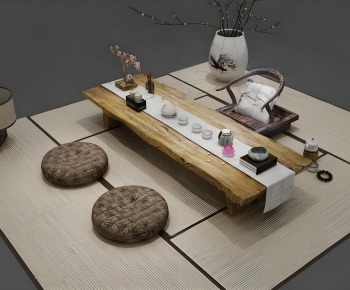 New Chinese Style Tea Tables And Chairs-ID:135406972