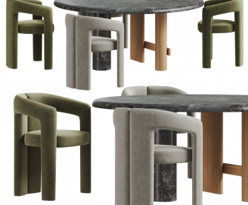 Modern Dining Table And Chairs-ID:176579004