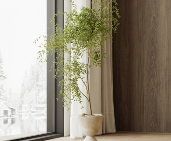 Modern Ground Green Plant Potted Plants-ID:953732011