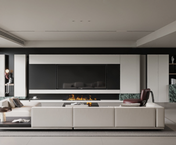 Modern A Living Room-ID:140960228