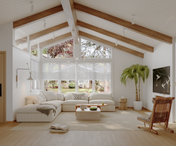 Modern A Living Room-ID:719311954