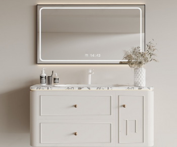 French Style Bathroom Cabinet-ID:238800062