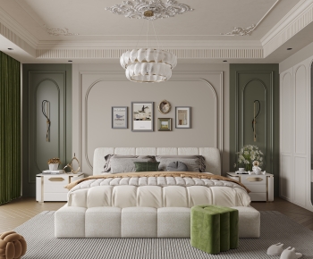 French Style Bedroom-ID:613610776