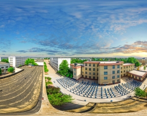 HDR晨曦黄昏城市全景-ID:172302017