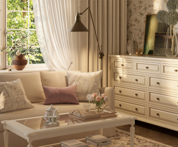 French Style Coffee Table-ID:379779108