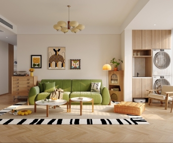 Modern A Living Room-ID:160686977
