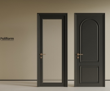 French Style Single Door-ID:602087977