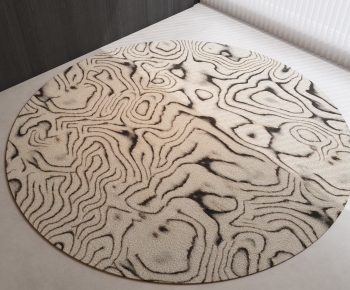 Modern Circular Carpet-ID:855429893