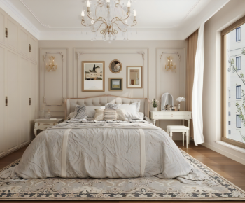 French Style Bedroom-ID:410593034