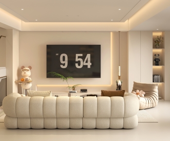 Modern A Living Room-ID:228540948