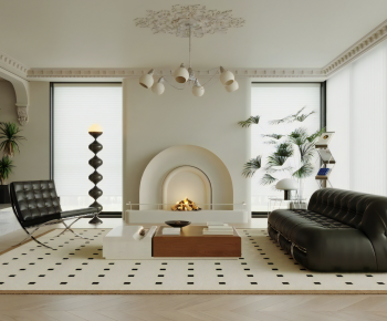 French Style A Living Room-ID:979501965
