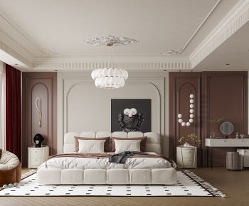 French Style Bedroom-ID:280719047