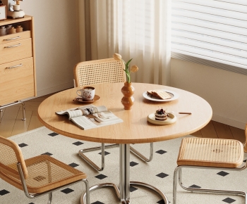 Modern Dining Table And Chairs-ID:674211038