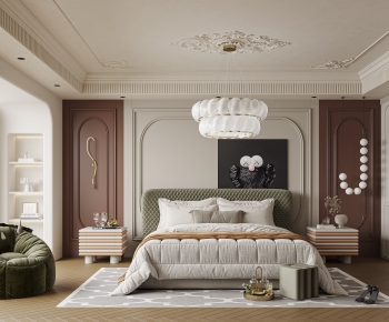 French Style Bedroom-ID:199712997