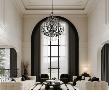 French Style A Living Room-ID:145208864