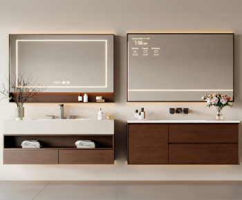 Modern Bathroom Cabinet-ID:341285949