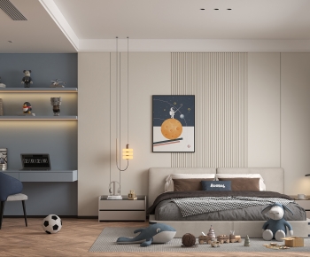Modern Boy's Room And Son's Room-ID:175465118