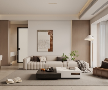 Modern A Living Room-ID:261742128