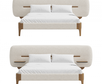 Modern Double Bed-ID:716340076