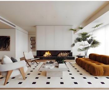 Modern A Living Room-ID:156970086