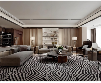 Modern A Living Room-ID:352663998