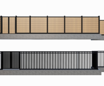 Modern Fence-ID:441557883