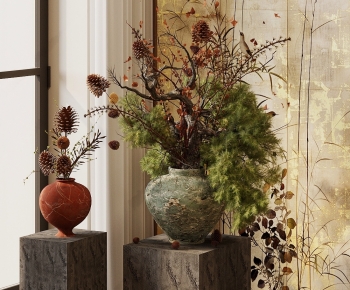 Wabi-sabi Style Flowers-ID:696038968