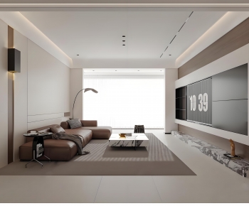 Modern A Living Room-ID:365080124