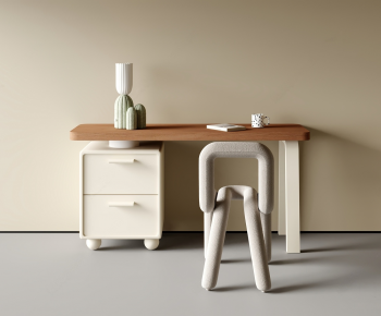 Modern Computer Desk And Chair-ID:625965123