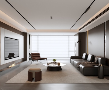 Modern A Living Room-ID:587166076