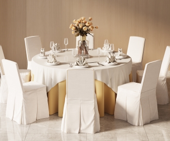 Modern Dining Table And Chairs-ID:396737108