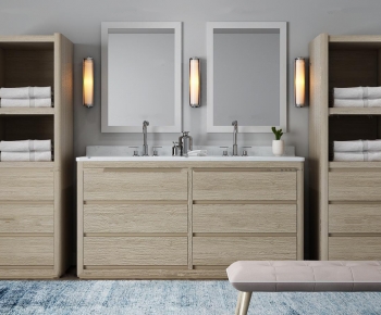 Modern Bathroom Cabinet-ID:478239069