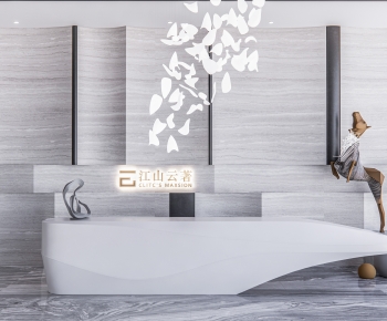 Modern Reception Desk-ID:926454075